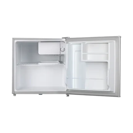 Midea 43L Single Door Bar Fridge - Silver - Lock