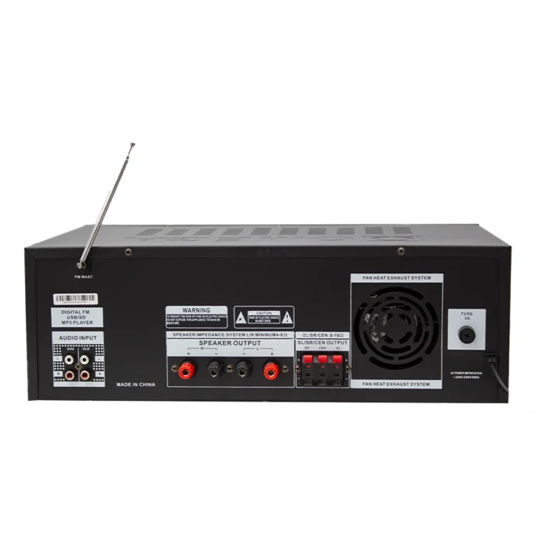 Omega Power Amplifier Professional USB/SD Card AV-97239