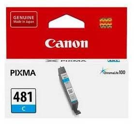 Canon CLI 481 Cyan Ink Cartridge for Pixma TS8100 & TS9100
