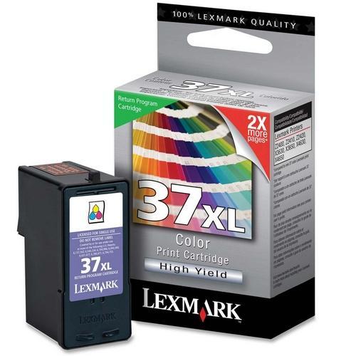 Lexmark 37XL Colour CMY Original Ink Cartridge packaging