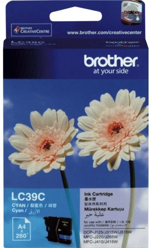 Brother DCPJ125 and MFCJ220 Yellow Ink Cartridge – Retail Box