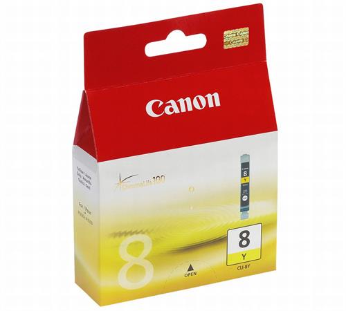 Canon CLI-8 Yellow Ink Tank packaging