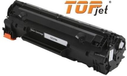TopJet Replacement Toner Cartridge for HP CE278A (78A) – Black, Retail Box