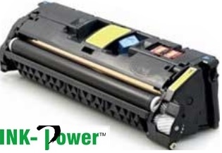 Inkpower Generic HP 122A Q3962A Yellow Toner Cartridge – Compatible with HP and Canon printers