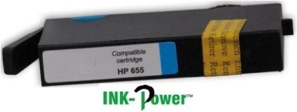InkPower Compatible HP 655 Cyan Ink Cartridge