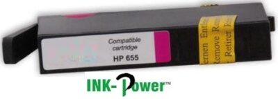 InkPower Generic HP 655 Magenta Ink Cartridge – Retail Box