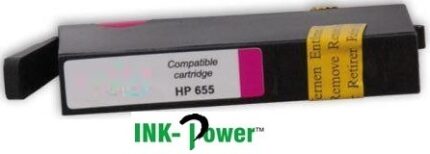InkPower Generic HP 655 Magenta Ink Cartridge – Retail Box