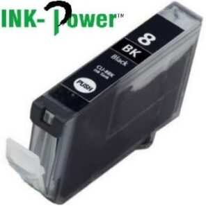 InkPower Generic Canon CLI-8 Black Ink Cartridge for Pixma Printers