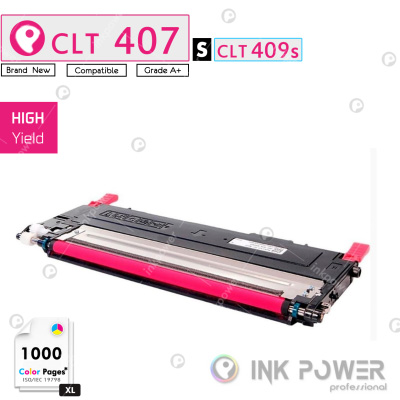 InkPower Generic Samsung CLT-K407S Magenta Toner Cartridge