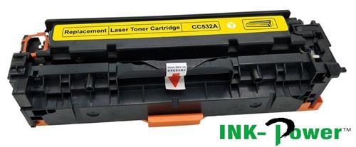 InkPower Generic Replacement for HP 304A CC522A Yellow Toner Cartridge