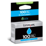 Lexmark 100XL Cyan High Yield Ink Cartridge – Retail Box