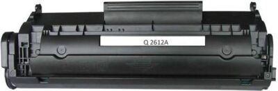 TOPJET HP Generic Q2612A Black Toner Cartridge – Compatible with 103 / 303 / 703