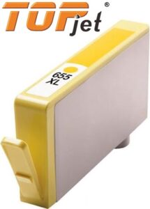 TopJet Generic Replacement Ink Cartridge for HP 655XL Yellow (CZ112AE)