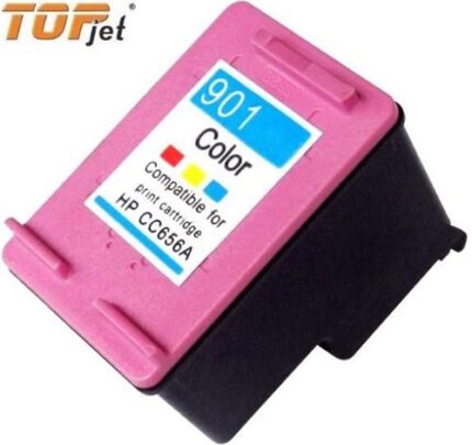 TopJet Tri-Colour Replacement Ink Cartridge C6656A for HP Officejet