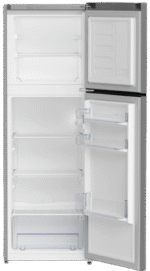 Defy 157lt Top Freezer Fridge front view - Metallic DAD239