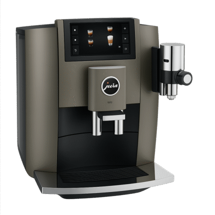 Jura W8 Dark Inox Fully Automatic Coffee Machine