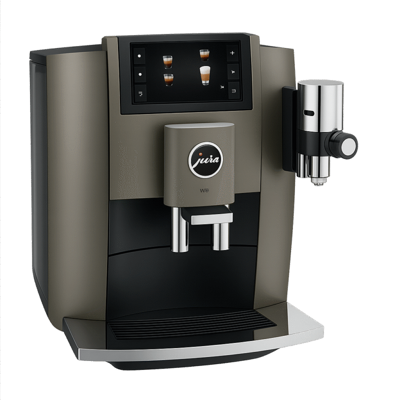 Jura W8 Dark Inox Fully Automatic Coffee Machine