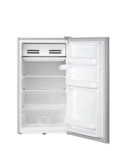 Midea 93L Single Door Bar Fridge - Silver - Lock