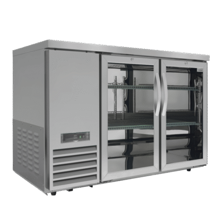 SnoMaster 282L Two-Door Under-Counter Commercial Cooler – SMBC-400