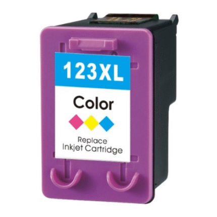 TOPJET HP Generic 123XL Tri-Colour Ink Cartridge – Compatible High-Yield Ink