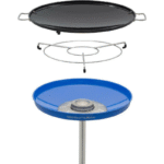 Cadac Skottel Braai -Blue & Black 470 mm - Image 2