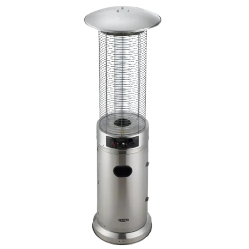 CADAC 50-01 E Stainless Steel Glass Tube Patio Heater