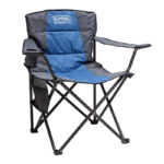 Cadac Maxi Chair with padded armrests and foldable frame for outdoor use