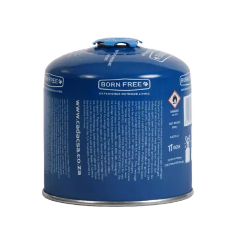 BORN FREE 500G Resealable Gas Cartridge CA500-N-S