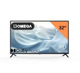 OMEGA Smart TV OM-33S – 32-Inch HD Smart TV with WiFi