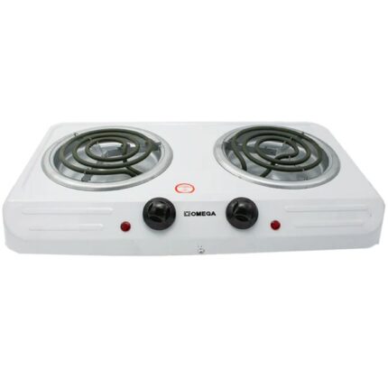 Omega 2-017 Double Electric Spiral Hotplate Stove