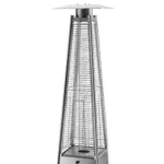 Pyramid Heater Stainless Steel -Sleek Outdoor Heating Solution - Image 3