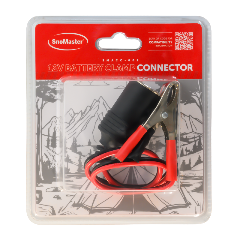 SnoMaster 12V Battery Clamp Connector SMACC-001