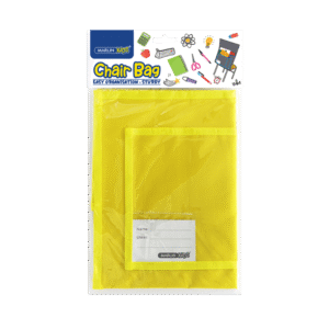 Marlin Kids Chairbag – Yellow classroom storage accessory