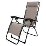 Seagull Garden Relax Chair with Pillow – flint grey
