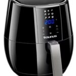 Taurus 4.8L Digital Airfryer Plus in black with LED timer and presets