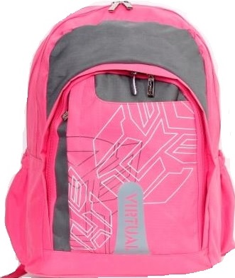 Macaroni Scolaro Student Backpack – Blue and Grey