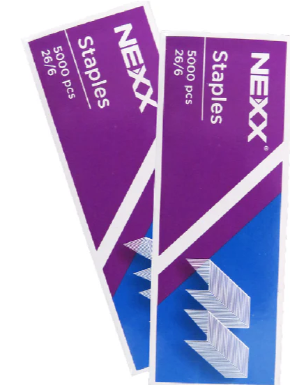 Nexx 26/6 Staples – Box of 5000