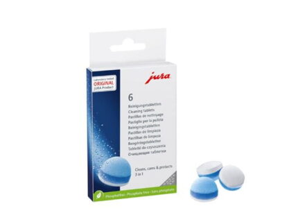 JURA 3-Phase Cleaning Tablets 24225 – pack of 6