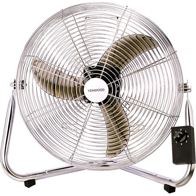 Kenwood 45cm Floor Fan with plastic blades and triangle stand