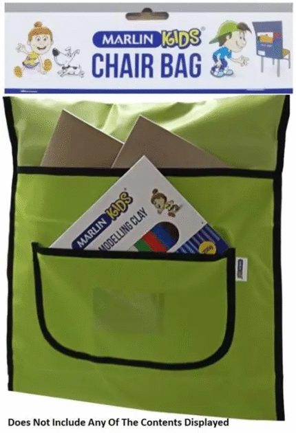 Marlin Kids Chairbag in green for school storage