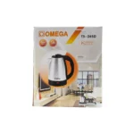 Omega 1.8L Stainless Steel Electric Kettle -Cordless, 1500W [TS-26SD] - Image 3