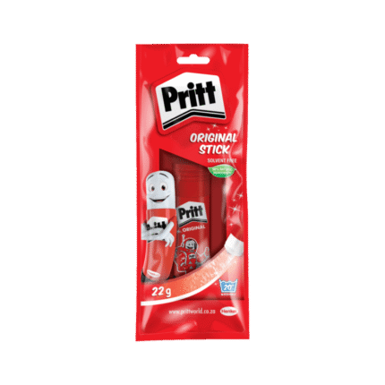 Pritt Glue Stick 22g – Non-toxic adhesive for school, office, and crafts