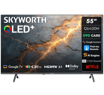 Skyworth 55Q6400H QLED 4K Google Smart TV front view