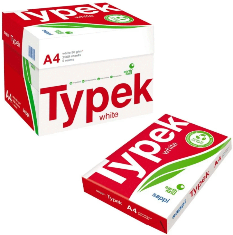 Typek Rotatrim A4 Paper 80grams 5x Reams per box - Image 2
