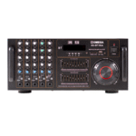 Omega AV-971KA karaoke amplifier with USB, Bluetooth and dual mic input