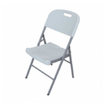 Totai Life Foldable Plastic Chair – White