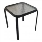Seagull Glass Side Table with minimalist design