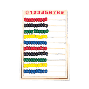 Marlin Kids Wooden Frame Abacus with 100 colorful beads