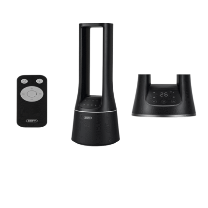 Defy Bladeless Fan & Air Purifier in Black
