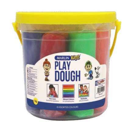 Marlin Kids Play Dough 200g Bucket – colourful play dough for children